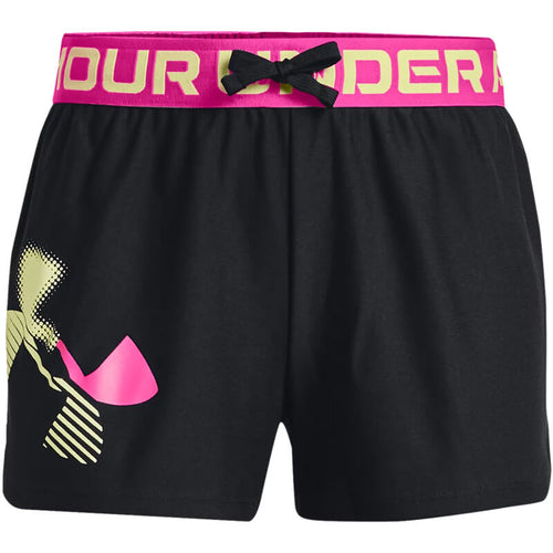 Youth Under Armour Play Up Graphic Logo Shorts
