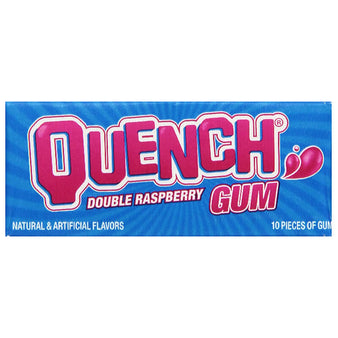 Quench Gum 12 Pack Tray - Double Raspberry