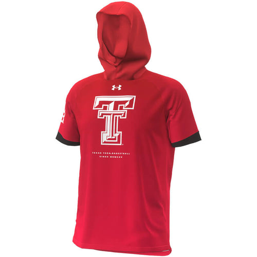Men's Under Armour Texas Tech Hooded S/S Shooter Shirt