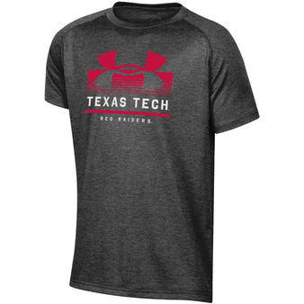Youth Under Armour Texas Tech UA Logo S/S Tee