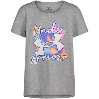 Toddler Under Armour Ombre Script S/S Tee