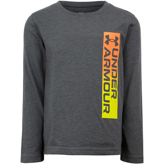 Toddler Under Armour Bar Mark Core L/S Tee