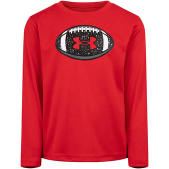 Toddler Under Armour Galaxy Speckle Football L/S Tee