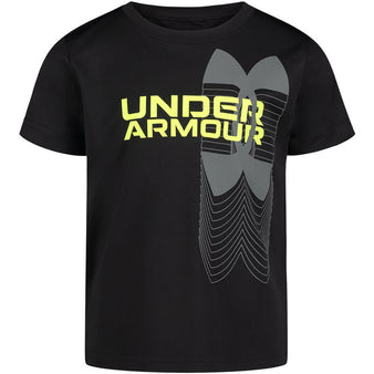 Youth Under Armour Split Logo Hybrid S/S Tee