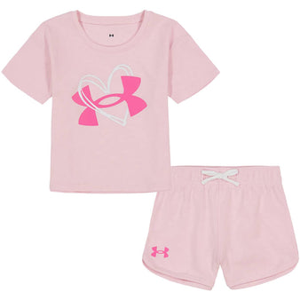Youth Under Armour Jersey S/S Tee & Shorts Set