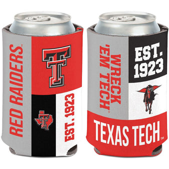 Wincraft Texas Tech Color Block Can Cooler