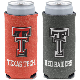 BruMate Texas Tech Red Raiders 12oz. Primary Mark Glitter Slim Can Cooler