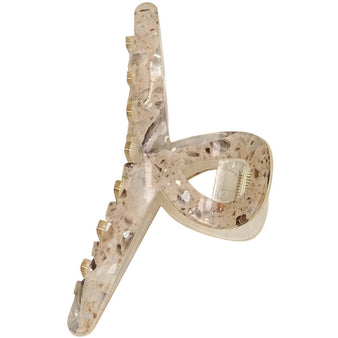 Large Marble Claw Clip