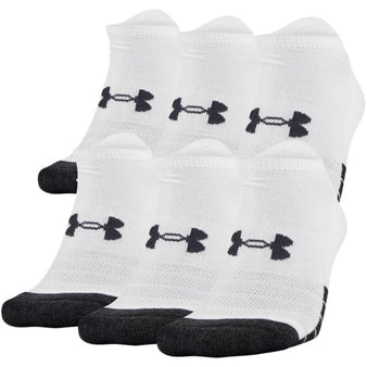 Adult Under Armour Performance No Show Socks 6-Pack