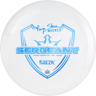 Dynamic Discs Fuzion -X Sergeant Paige Shue Team Golf Disc