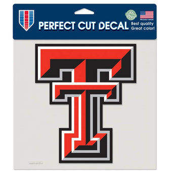 Wincraft Texas Tech Red Raiders 8" X 8" Decal