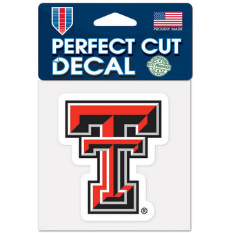 Wincraft Texas Tech Red Raiders 4" X 4" Decal