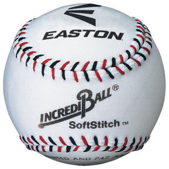 Easton 9" SoftStitch White Practice Ball