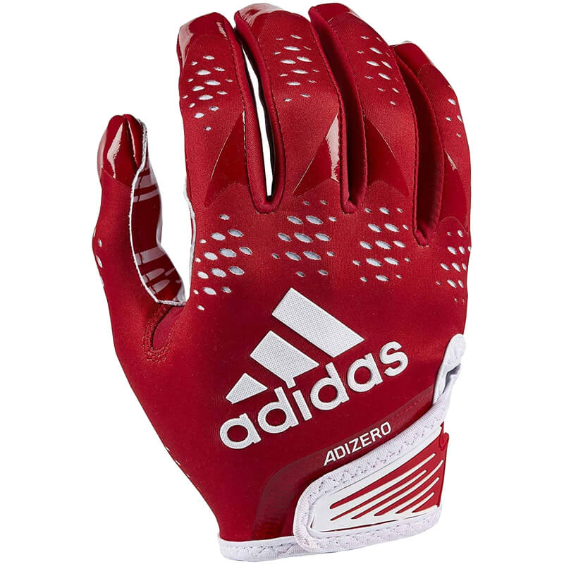 Sherlock Holmes malo Universidad Adult Adidas Adizero 12 Football Receiver Gloves – BLACK/WHITE – CSC