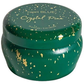 Capri Blue Crystal Pine Glimmer Mini 3oz Tin