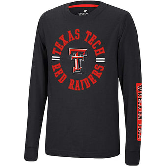 Youth Colosseum Texas Tech Trolley L/S Tee