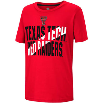 Youth Colosseum Texas Tech World At Your Feet S/S Tee