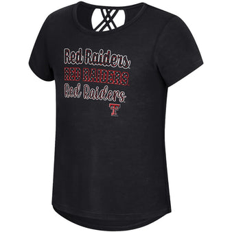 Youth Colosseum Texas Tech Katie Strappy S/S Tee