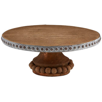 Wooden Cake Stand - SM