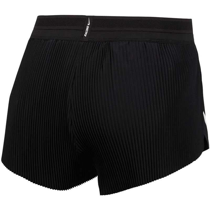 Women's Nike AeroSwift Shorts – BLACK/WHITE – CSC