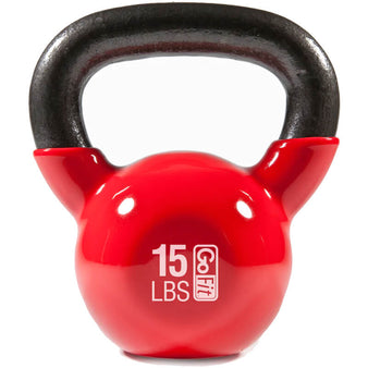 GoFit Kettlebell with DVD - 15lb