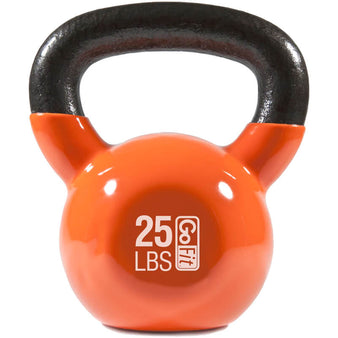 GoFit Kettlebell with DVD - 25lb