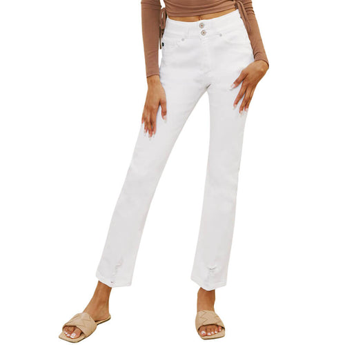 Women's KanCan High Rise Straight Slim Jeans