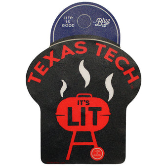 Blue 84 Texas Tech Life Is Good Grill Sticker