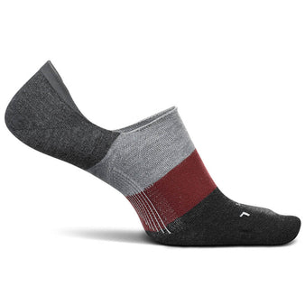 Men's Feetures Everyday Ultra Light No Show Hidden Stripe Sock