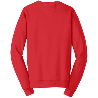 Adult Port & Company Fan Favorite Fleece Crewneck Sweatshirt