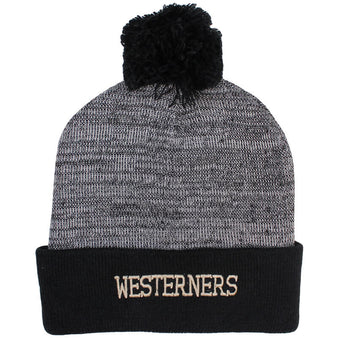 Adult CSC Lubbock High Westerners Heather Pom Beanie