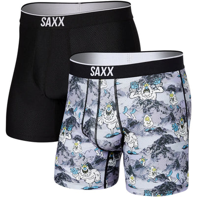 Hockey Print Boxer Underwear for men - Saxx