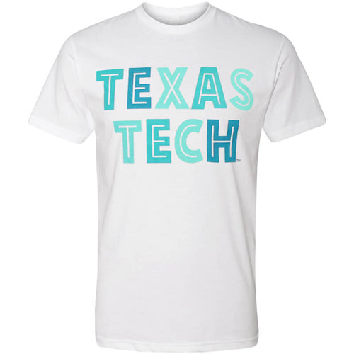 Adult CSC Texas Tech Retro Stacked S/S Tee