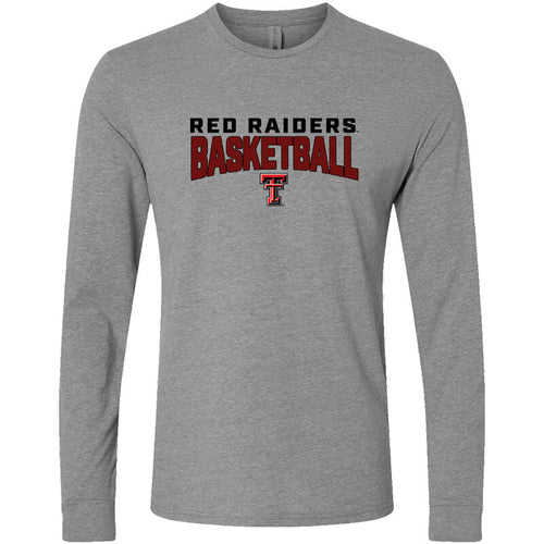 Adult CSC Texas Tech Red Raiders Basketball L/S Tee